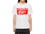 Onitsuka Tiger ropa 4P8D6N670 alerta blanca/roja real niños camiseta con logo - Image 3