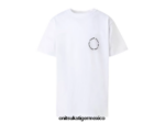 Onitsuka Tiger ropa 4P8D6N679 blanco real niños camiseta gráfica