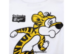 Onitsuka Tiger ropa 4P8D6N679 blanco real niños camiseta gráfica - Image 6