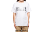 Onitsuka Tiger ropa 4P8D6N680 blanco real niños camiseta gráfica - Image 3