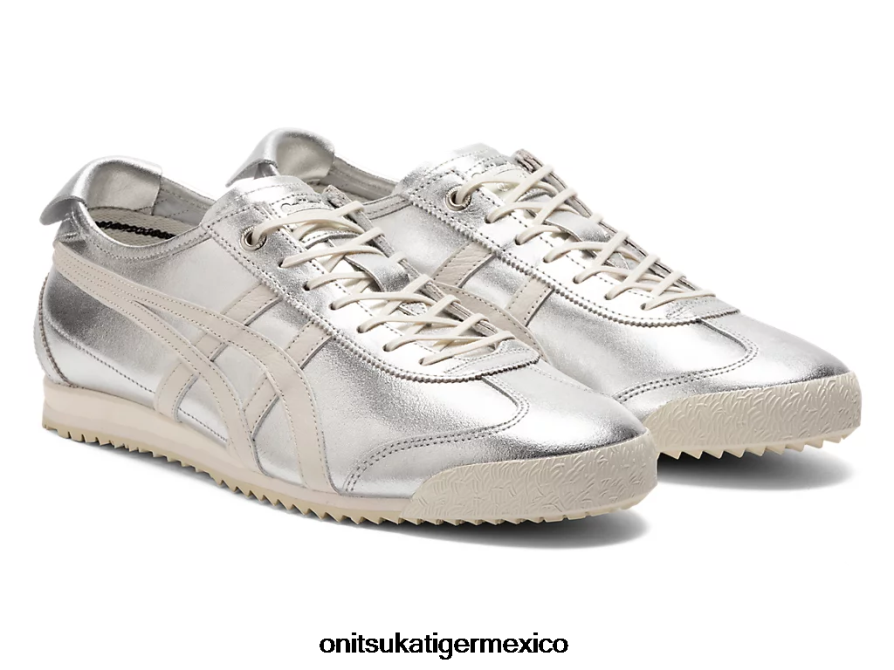 Onitsuka Tiger zapatos 4P8D6N108 plata pura/crema unisexo méxico 66 sd - Image 2