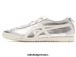 Onitsuka Tiger zapatos 4P8D6N108 plata pura/crema unisexo méxico 66 sd - Image 4