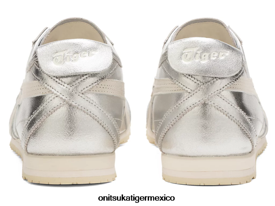 Onitsuka Tiger zapatos 4P8D6N108 plata pura/crema unisexo méxico 66 sd - Image 5