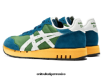 Onitsuka Tiger zapatos 4P8D6N10 verde espinaca/blanco unisexo calibre x - Image 3