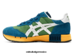 Onitsuka Tiger zapatos 4P8D6N10 verde espinaca/blanco unisexo calibre x - Image 4