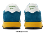 Onitsuka Tiger zapatos 4P8D6N10 verde espinaca/blanco unisexo calibre x - Image 5