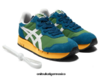 Onitsuka Tiger zapatos 4P8D6N10 verde espinaca/blanco unisexo calibre x - Image 8