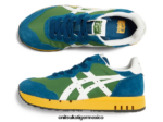 Onitsuka Tiger zapatos 4P8D6N10 verde espinaca/blanco unisexo calibre x - Image 9