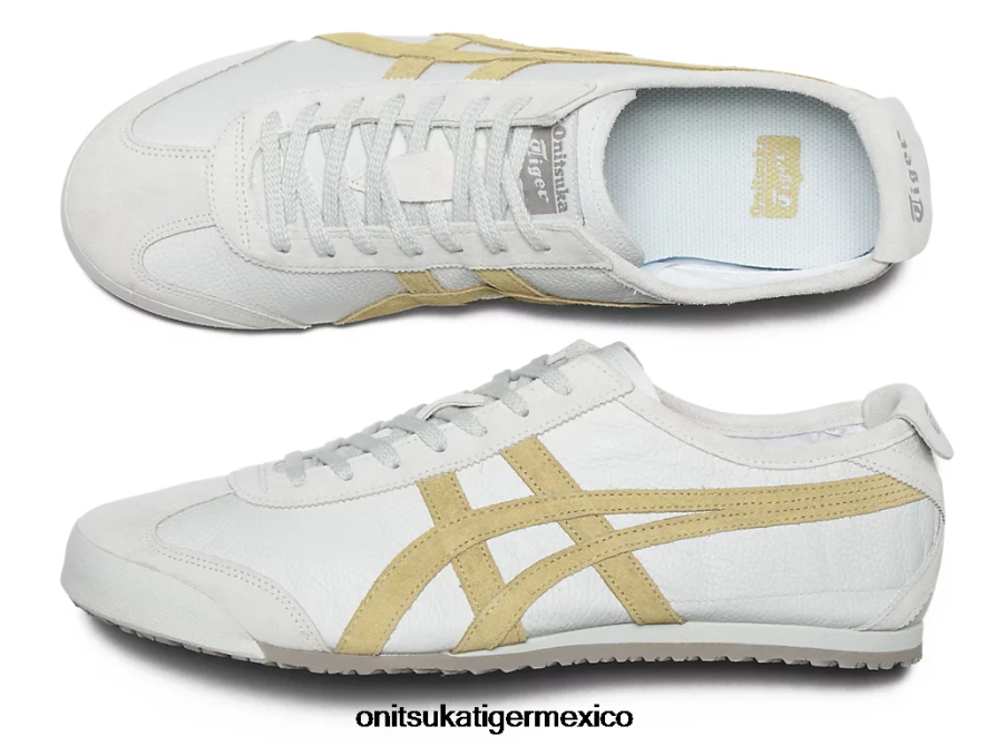 Onitsuka Tiger zapatos 4P8D6N110 gris glaciar/beige caqui unisexo méxico 66 vin - Image 8