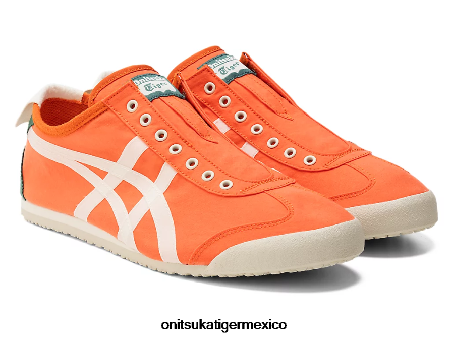 Onitsuka Tiger zapatos 4P8D6N119 tomate/crema bermellón unisexo México 66 sin cordones - Image 2