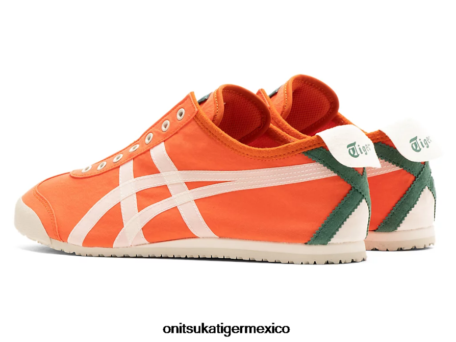 Onitsuka Tiger zapatos 4P8D6N119 tomate/crema bermellón unisexo México 66 sin cordones - Image 3