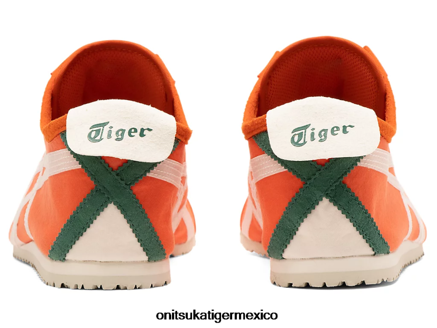 Onitsuka Tiger zapatos 4P8D6N119 tomate/crema bermellón unisexo México 66 sin cordones - Image 5