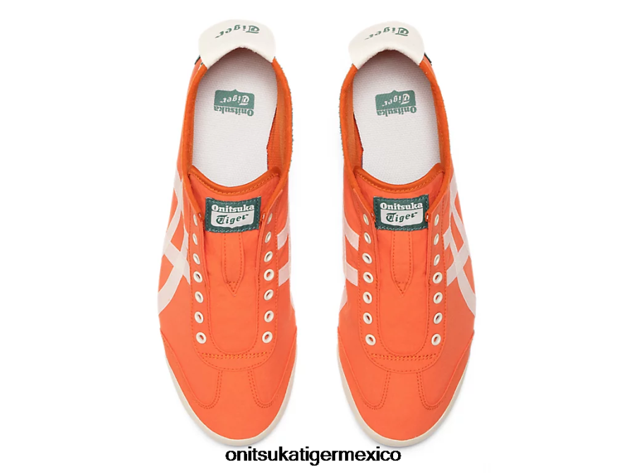 Onitsuka Tiger zapatos 4P8D6N119 tomate/crema bermellón unisexo México 66 sin cordones - Image 6