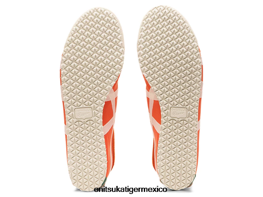 Onitsuka Tiger zapatos 4P8D6N119 tomate/crema bermellón unisexo México 66 sin cordones - Image 7
