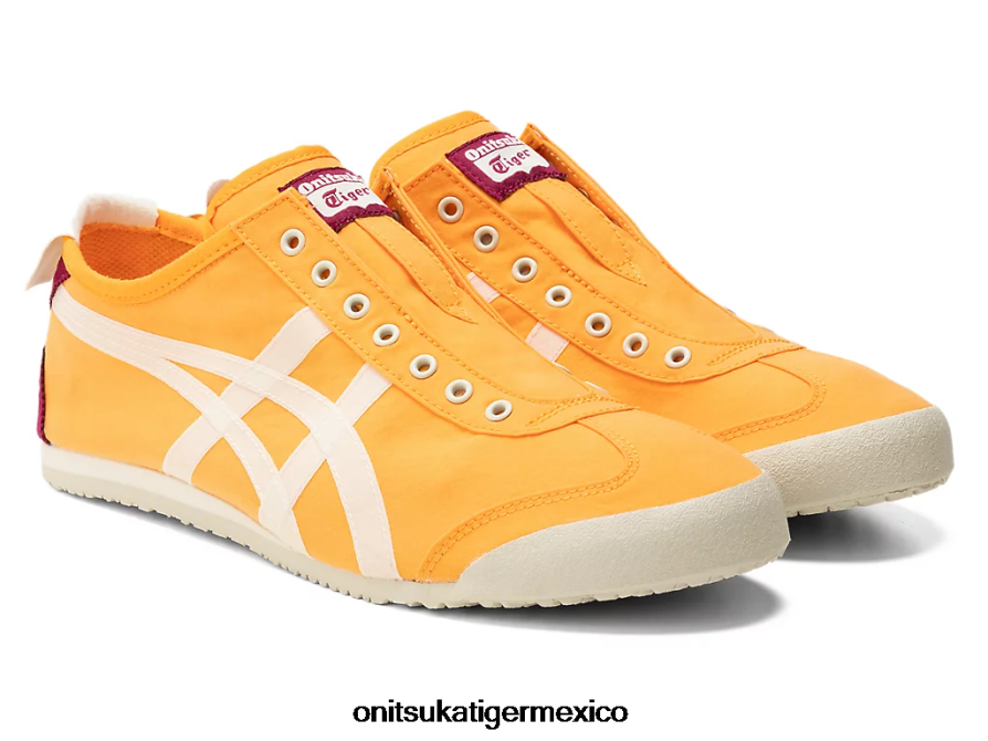 Onitsuka Tiger zapatos 4P8D6N120 cítricos/crema unisexo México 66 sin cordones - Image 2
