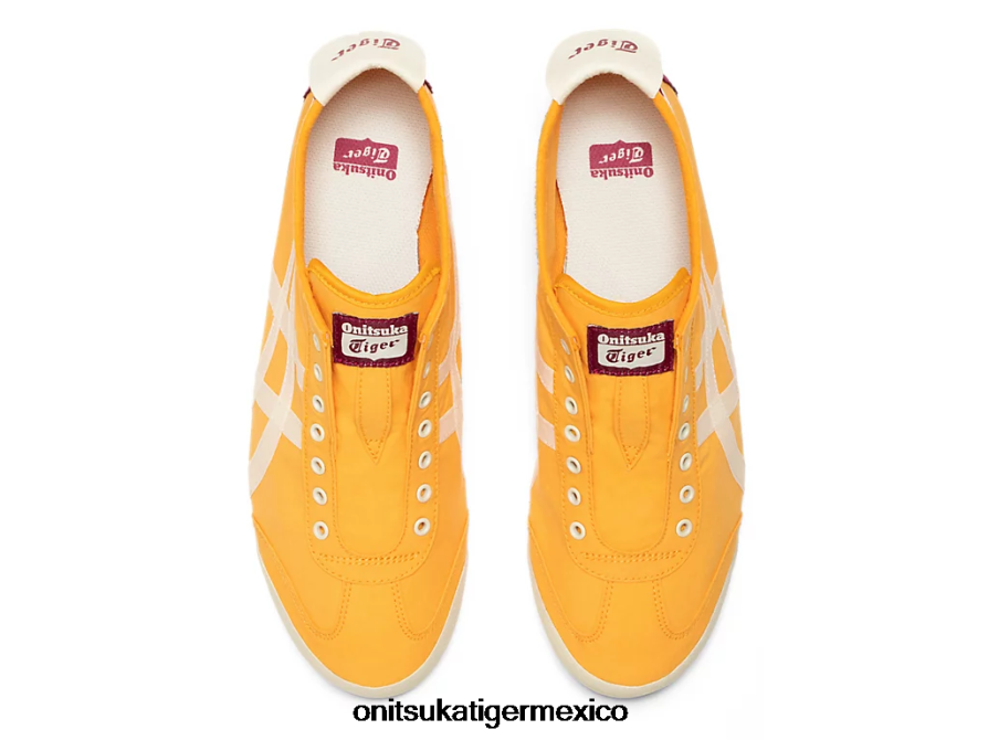 Onitsuka Tiger zapatos 4P8D6N120 cítricos/crema unisexo México 66 sin cordones - Image 6