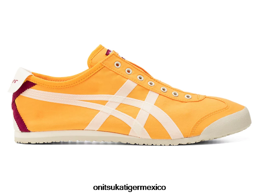 onitsuka_tiger_zapatos_4p8d6n120_citricos_crema_unisexo_mexico_66_sin_cordones.png Onitsuka Tiger zapatos 4P8D6N120 cítricos/crema unisexo México 66 sin cordones - Image 1