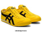 Onitsuka Tiger zapatos 4P8D6N126 tai chi amarillo/negro unisexo México 66 sin cordones - Image 2