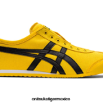 Onitsuka Tiger zapatos 4P8D6N126 tai chi amarillo/negro unisexo México 66 sin cordones
