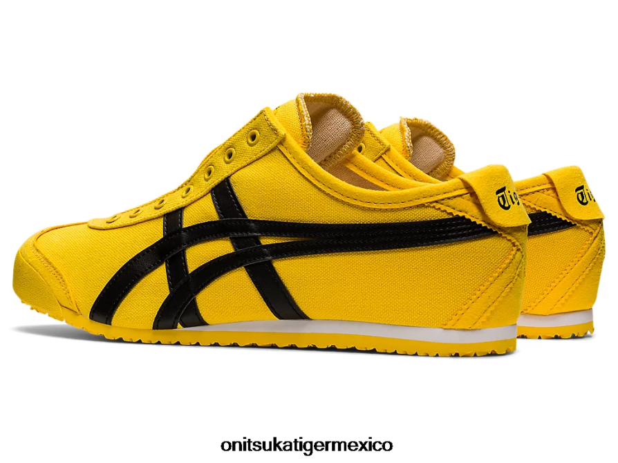 Onitsuka Tiger zapatos 4P8D6N126 tai chi amarillo/negro unisexo México 66 sin cordones - Image 3