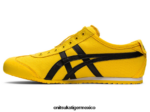 Onitsuka Tiger zapatos 4P8D6N126 tai chi amarillo/negro unisexo México 66 sin cordones - Image 4
