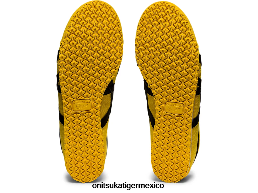 Onitsuka Tiger zapatos 4P8D6N126 tai chi amarillo/negro unisexo México 66 sin cordones - Image 7