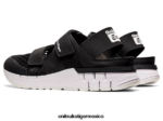 Onitsuka Tiger zapatos 4P8D6N129 negro unisexo sandalia rebilac - Image 3