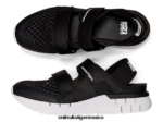 Onitsuka Tiger zapatos 4P8D6N129 negro unisexo sandalia rebilac - Image 8