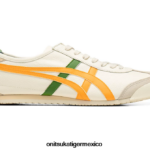 Onitsuka Tiger zapatos 4P8D6N132 crema/cítricos unisexo México 66