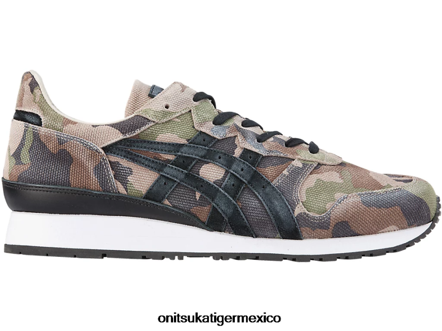 Onitsuka Tiger zapatos 4P8D6N137 verde cazador/negro unisexo aliado de lujo - Image 1
