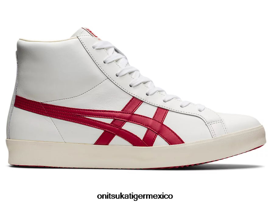 onitsuka_tiger_zapatos_4p8d6n138_blanco_rojo_clasico_unisexo_fabre_hola_nm.png Onitsuka Tiger zapatos 4P8D6N138 blanco/rojo clásico unisexo fabre hola nm - Image 1