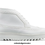 Onitsuka Tiger zapatos 4P8D6N13 blanco unisexo chukka brogue