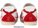 Onitsuka Tiger zapatos 4P8D6N140 blanco/rojo clásico hombres México 66 de lujo - Image 5