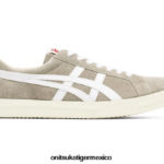 Onitsuka Tiger zapatos 4P8D6N143 beige pálido/blanco unisexo fabre nm
