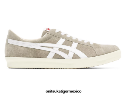 Onitsuka Tiger zapatos 4P8D6N143 beige pálido/blanco unisexo fabre nm