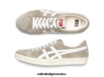 Onitsuka Tiger zapatos 4P8D6N143 beige pálido/blanco unisexo fabre nm - Image 8