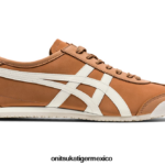 Onitsuka Tiger zapatos 4P8D6N145 rojo arena/crema unisexo México 66