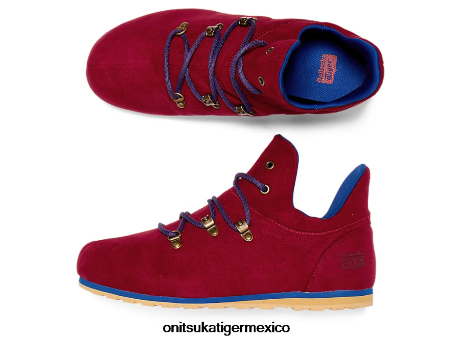 Onitsuka Tiger zapatos 4P8D6N152 jugo de remolacha/azul de Prusia unisexo monte pokhara - Image 8