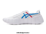 Onitsuka Tiger zapatos 4P8D6N162 blanco/azul directorio unisexo gigatia - Image 4