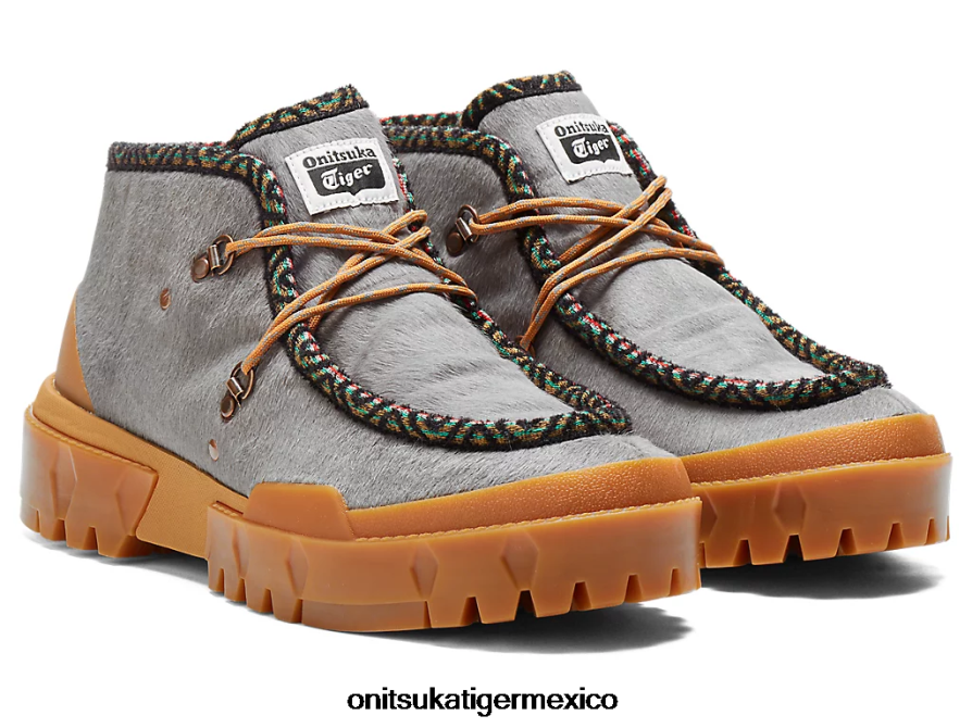 Onitsuka Tiger zapatos 4P8D6N167 campanario gris/castaño unisexo bota de pelo hmr pico - Image 2