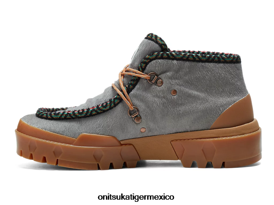 Onitsuka Tiger zapatos 4P8D6N167 campanario gris/castaño unisexo bota de pelo hmr pico - Image 4