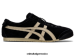 Onitsuka Tiger zapatos 4P8D6N168 negro/masilla unisexo México 66 sin cordones