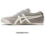 Onitsuka Tiger zapatos 4P8D6N175 gris ostra/crema unisexo México 66 - Image 4