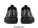 Onitsuka Tiger zapatos 4P8D6N17 negro unisexo derbi tachonado - Image 2
