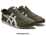 Onitsuka Tiger zapatos 4P8D6N180 manto verde/abedul unisexo México 66 sin cordones - Image 2