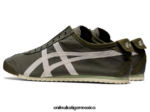 Onitsuka Tiger zapatos 4P8D6N180 manto verde/abedul unisexo México 66 sin cordones - Image 3