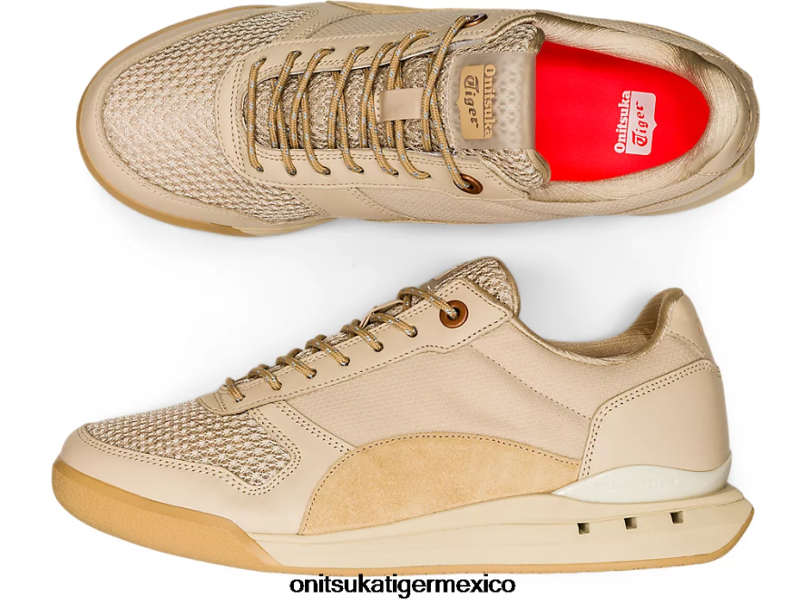 Onitsuka Tiger zapatos 4P8D6N201 beige pálido/beige hoja unisexo último 81 mp - Image 8
