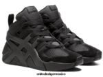 Onitsuka Tiger zapatos 4P8D6N203 negro unisexo zapatillas deportivas con logo grande infladas - Image 2