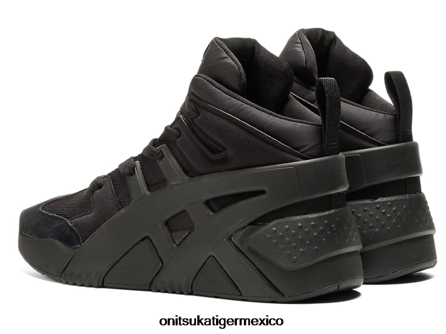 Onitsuka Tiger zapatos 4P8D6N203 negro unisexo zapatillas deportivas con logo grande infladas - Image 3
