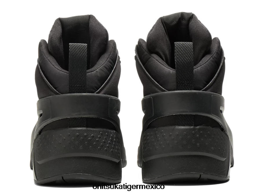 Onitsuka Tiger zapatos 4P8D6N203 negro unisexo zapatillas deportivas con logo grande infladas - Image 5